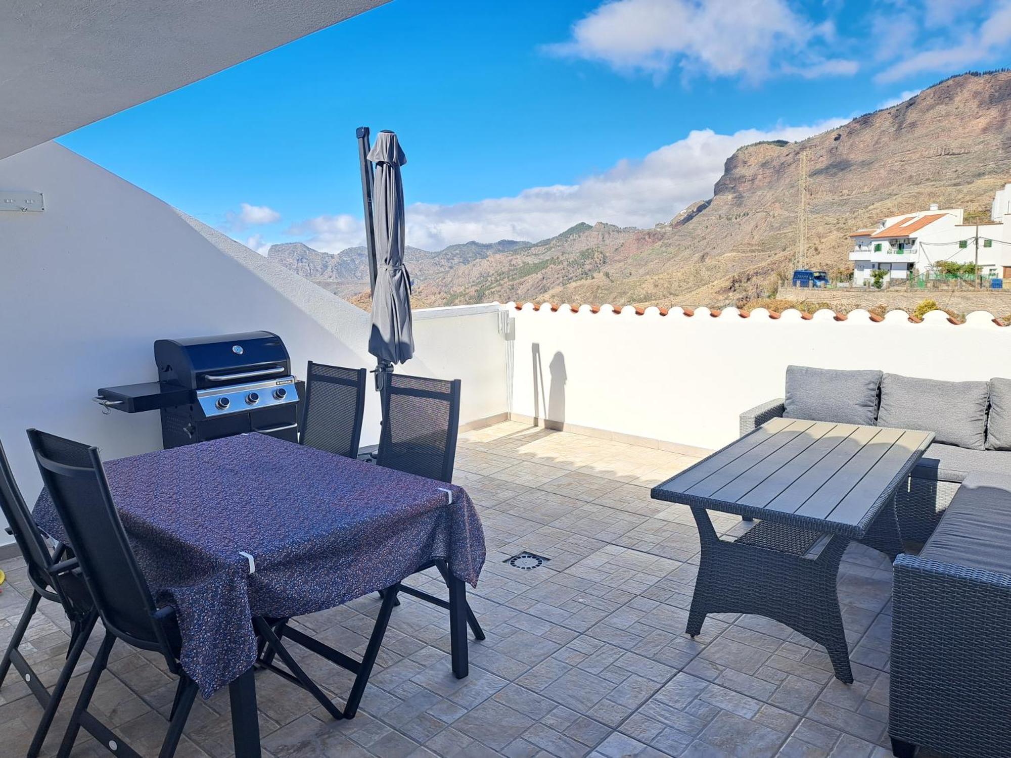 Terraza Sol Y Niebla Apartman Tejeda Kültér fotó